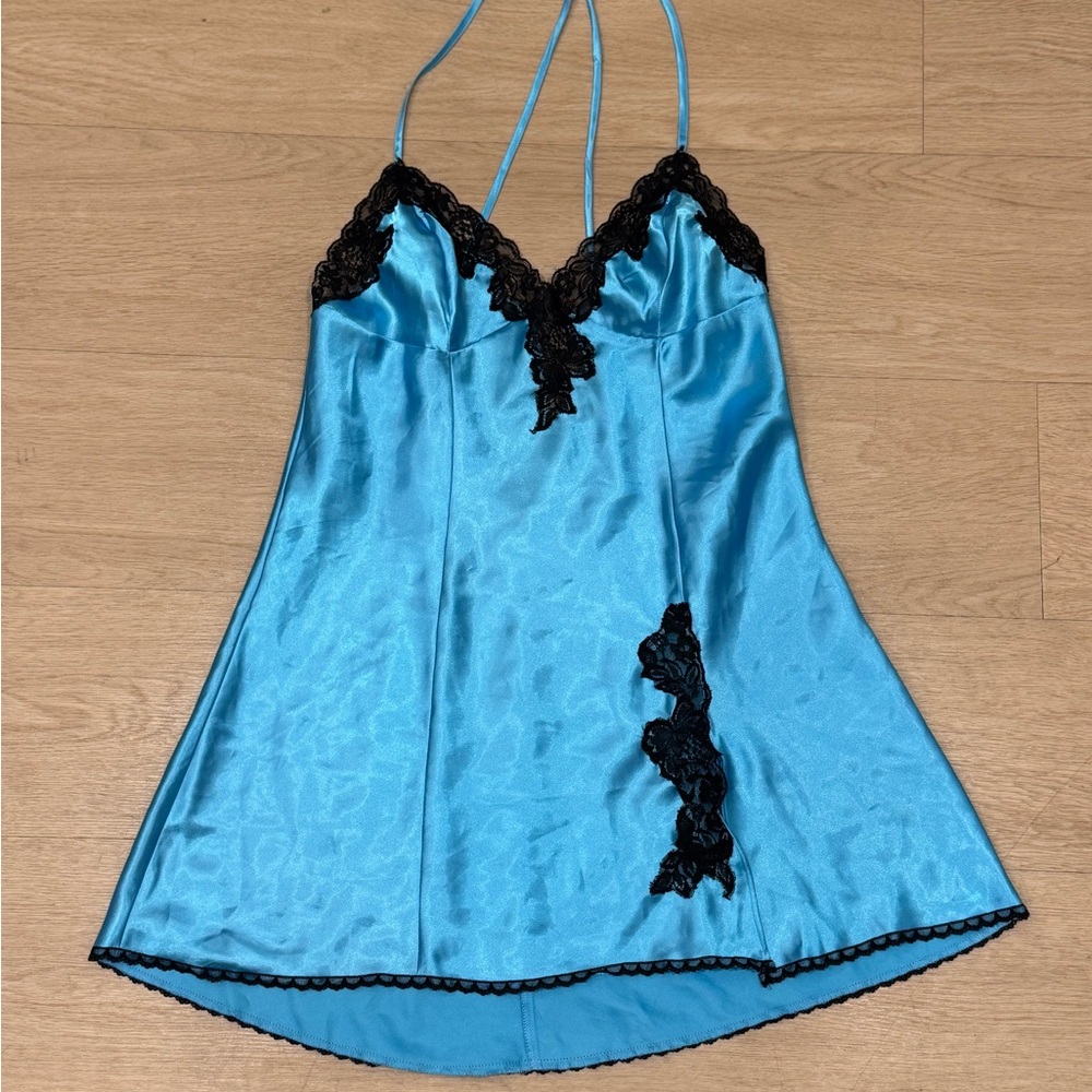 Vintage Y2K 90's Fredericks of Hollywood Babydoll Slip Dress Lingerie